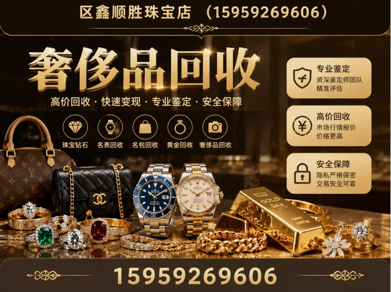 集美区厦门黄金回收展示图